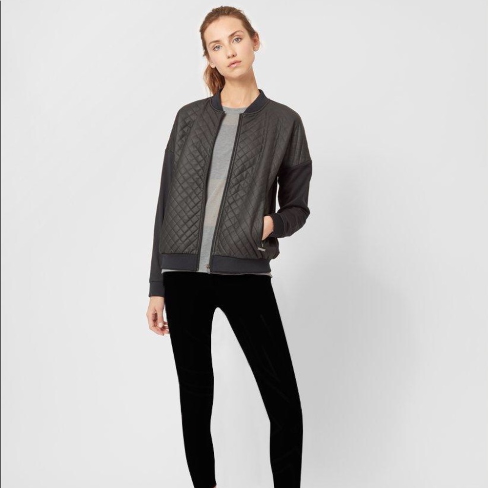 Sweaty Betty Quilted Bomber Jacket 💗